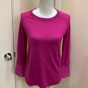 Saks fifth Avenue silk and cashmere top